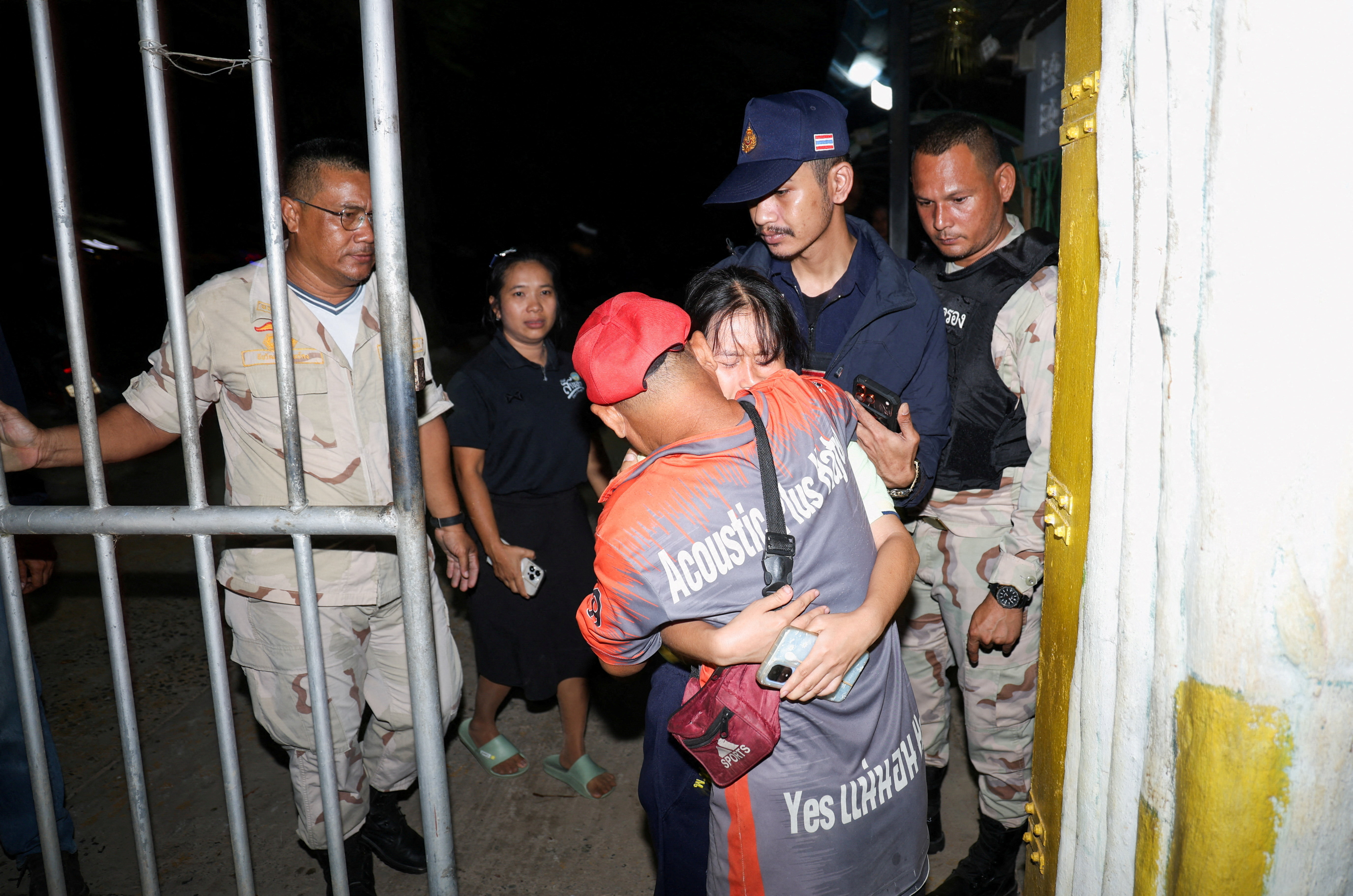 A gunman holds students and teachers hostage at a school in southern's Thailand Songkhla