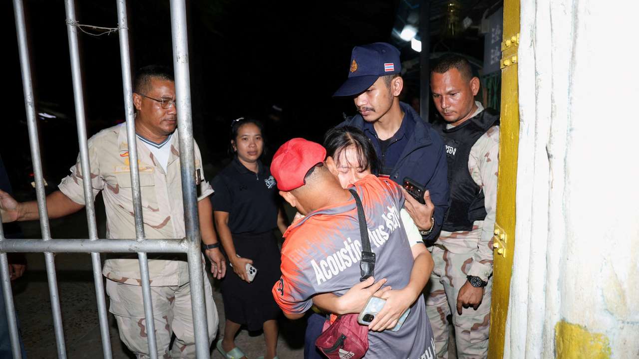 A gunman holds students and teachers hostage at a school in southern's Thailand Songkhla