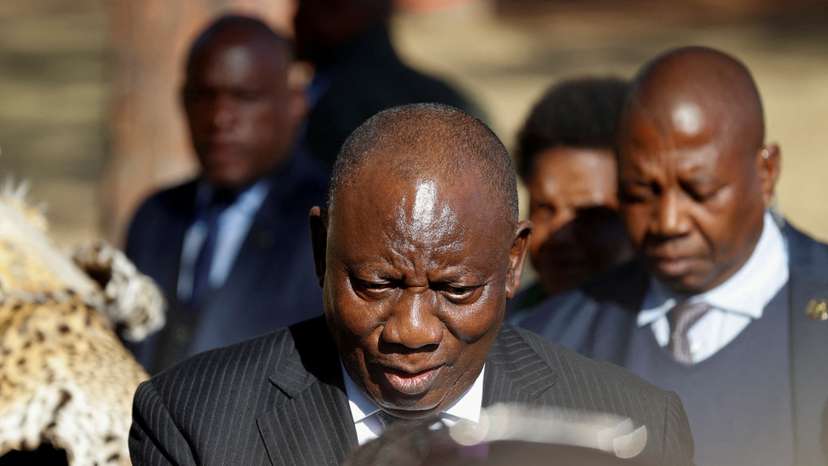 FILE PHOTO: Inauguration of South Africa's president-elect Ramaphosa, in Pretoria