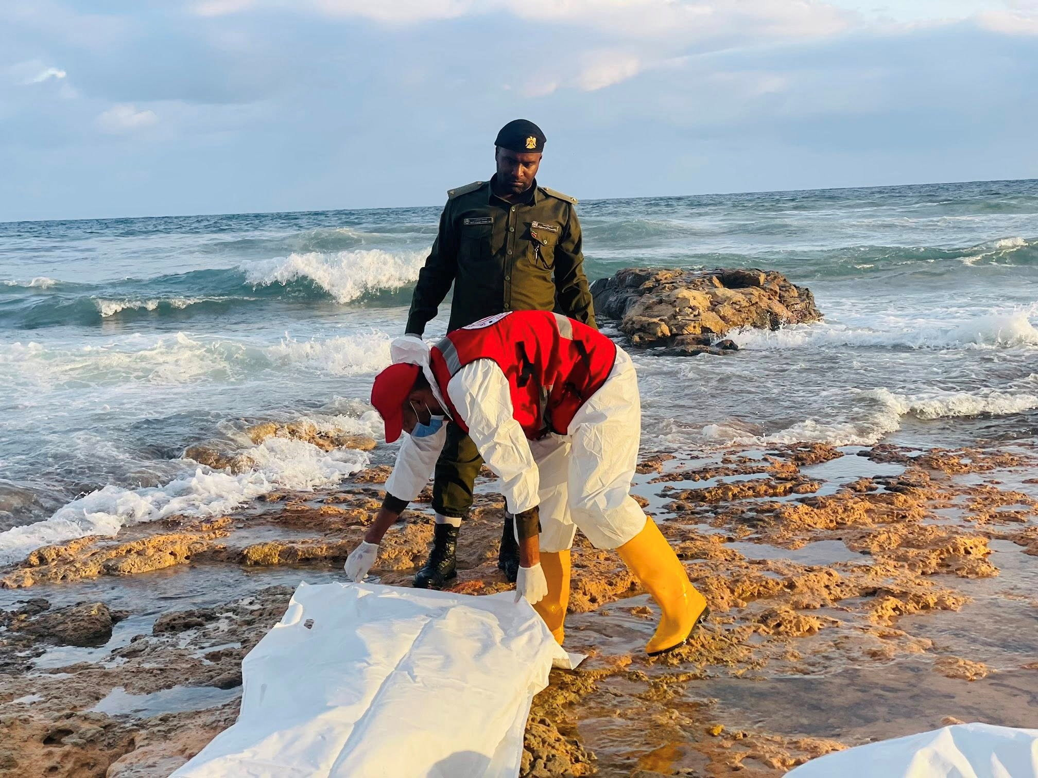 Migrant boat capsizes off the coast of Libya