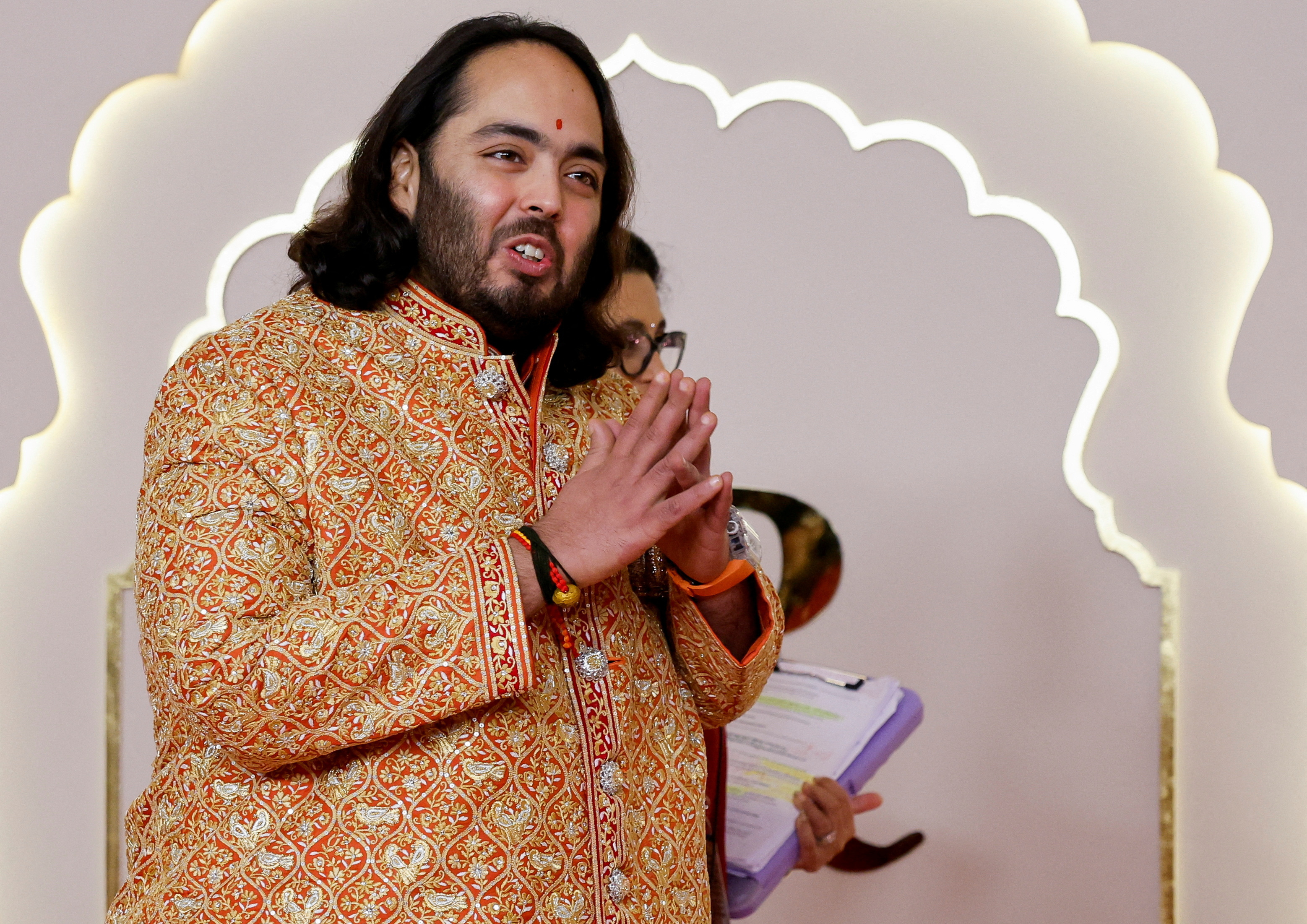 FILE PHOTO: Wedding of Indian billionaire Mukesh Ambani's youngest son