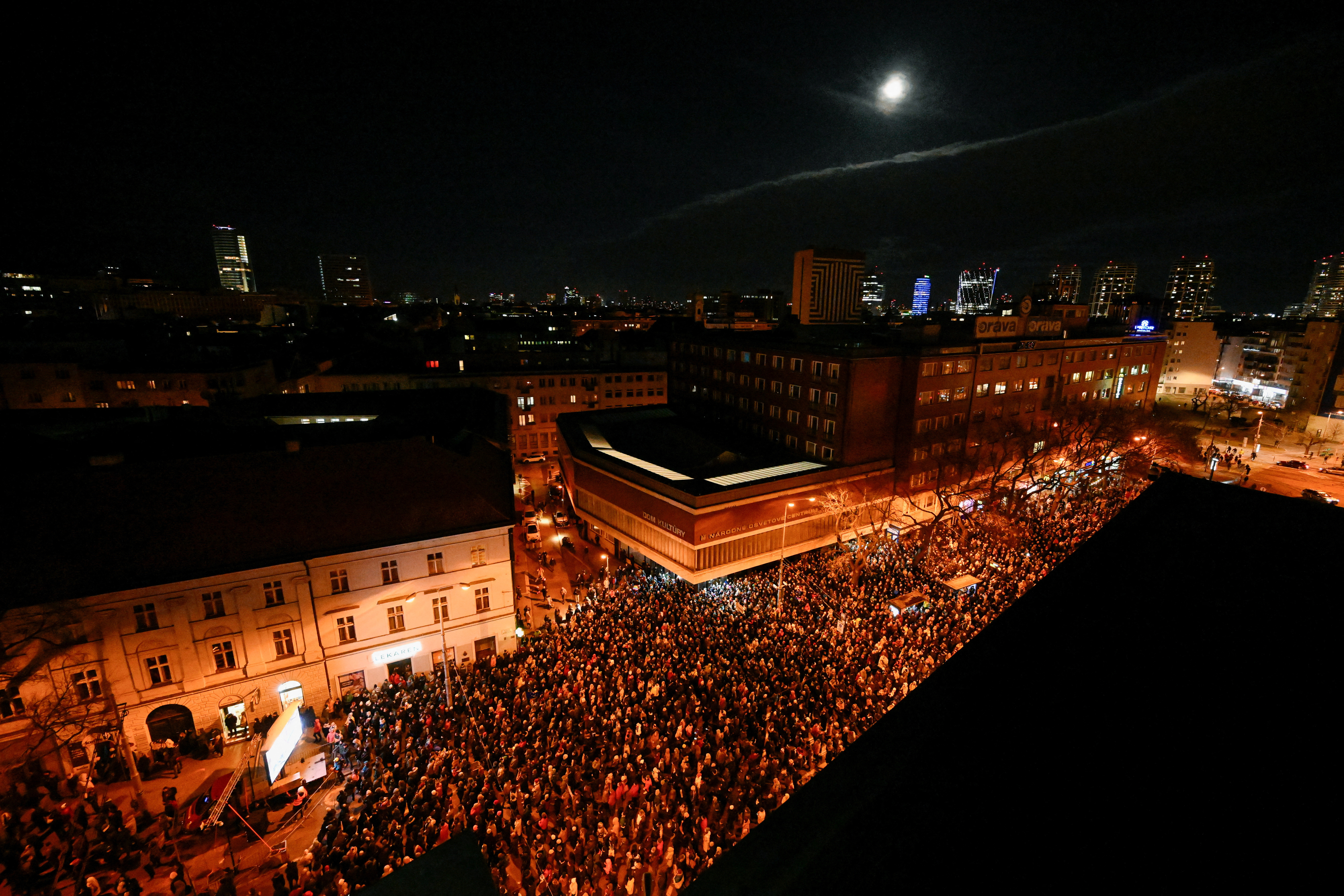 Protest against criminal law reform, in Bratislava