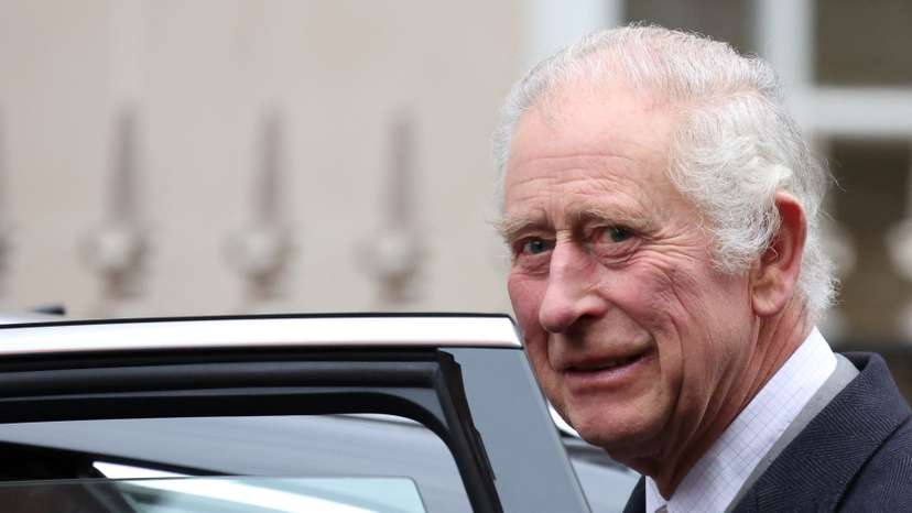 Britain's King Charles leaves the London Clinic in London