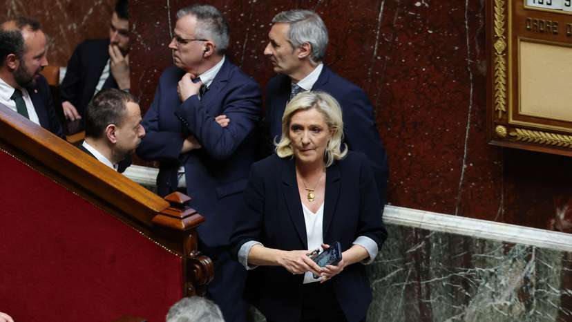 Questions to the government session at the National Assembly in Paris