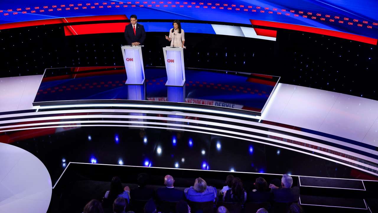 Republican presidential debate hosted by CNN at Drake University in Des Moines