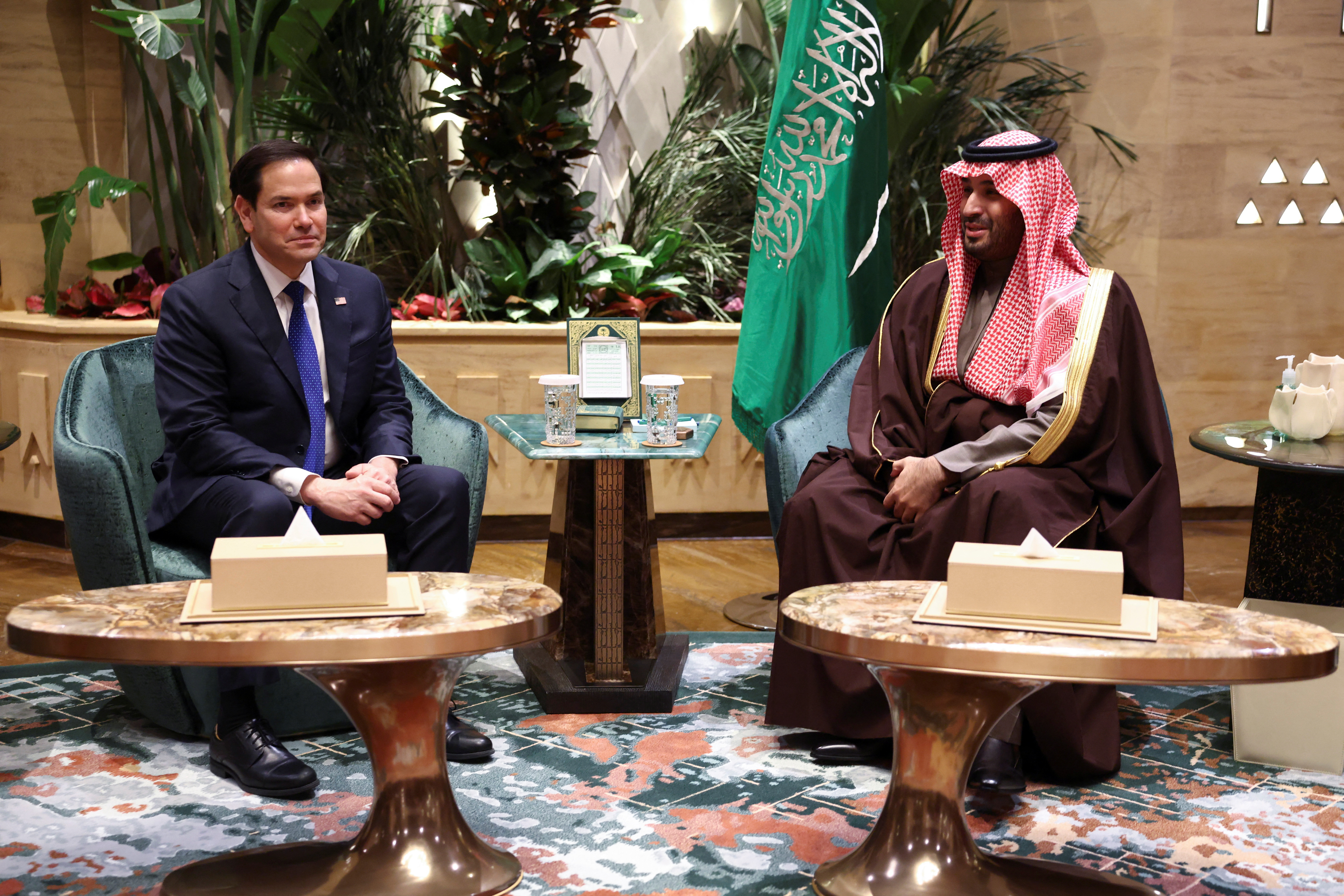 U.S. Secretary of State Rubio visits Riyadh