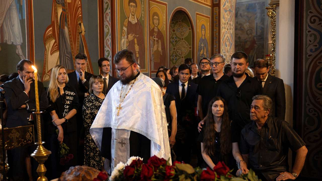 Funeral ceremony of Ukrainian journalist Viktoria Roshchyna, who died in Russian captivity, in Kyiv