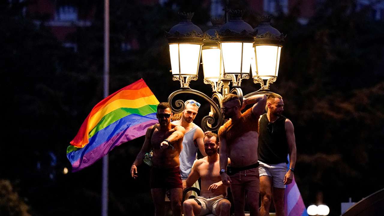 Annual LGBT Pride Parade in Madrid