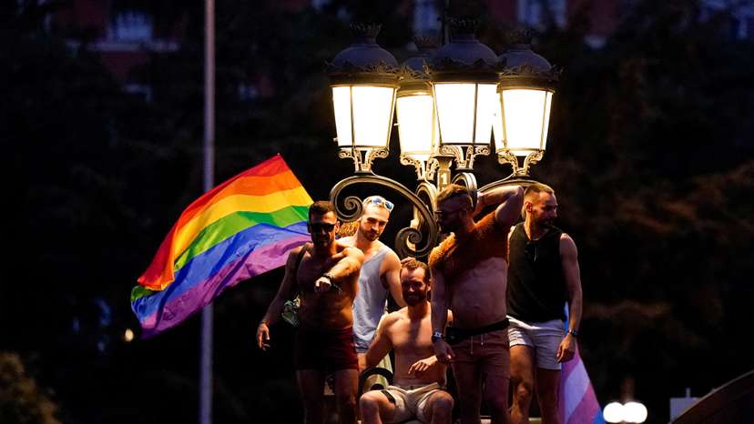 Annual LGBT Pride Parade in Madrid