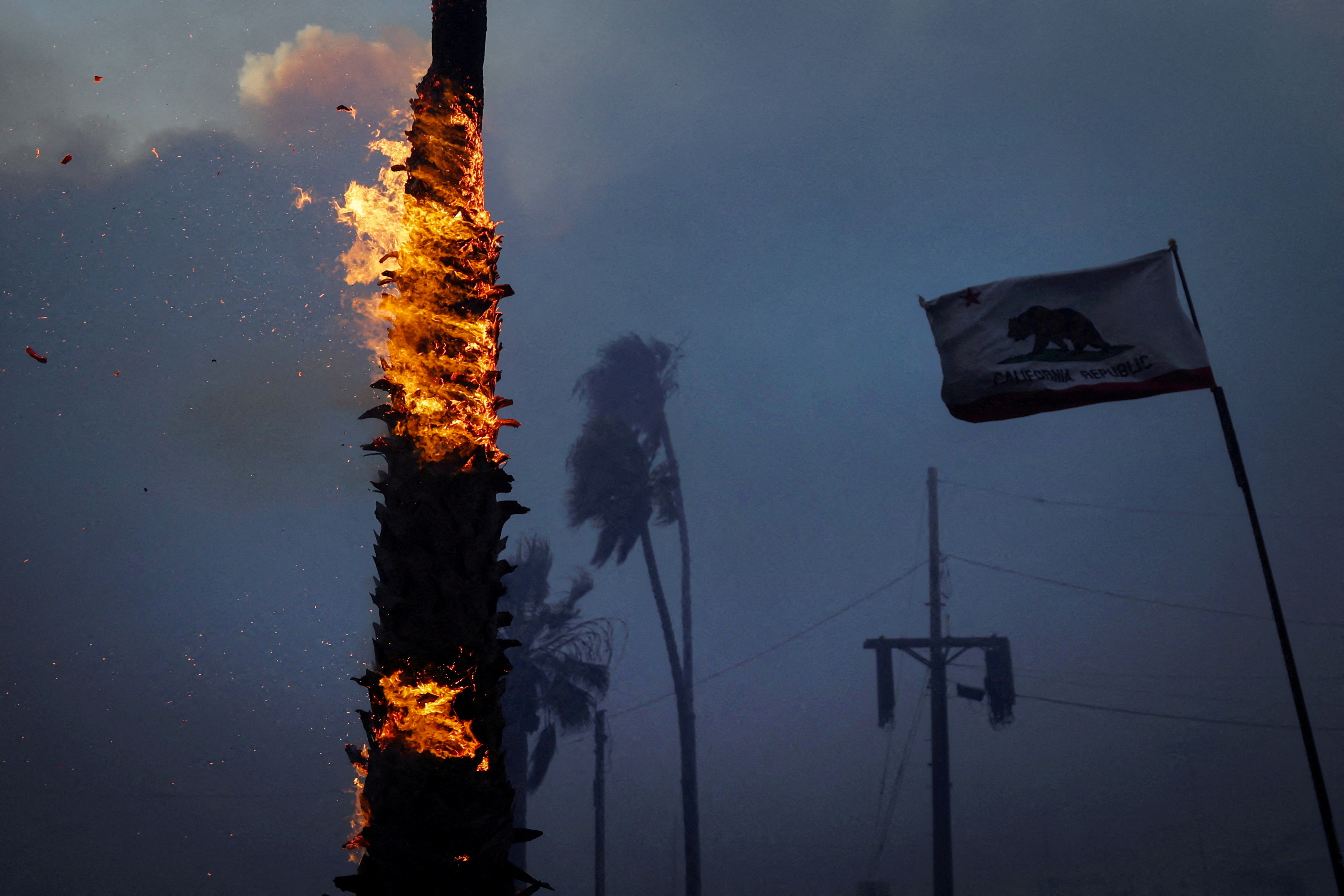FILE PHOTO: The Wider Image: 'The worst I've seen:' Reuters visuals journalists on the LA wildfires