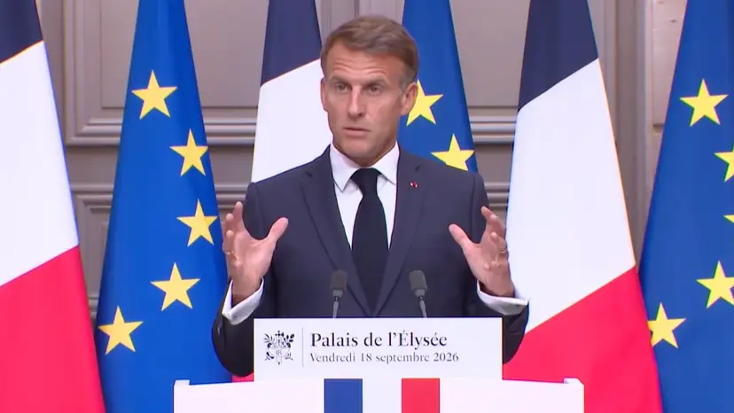 Macron warns of Russian attack