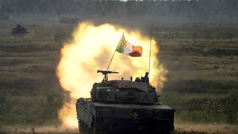 FILE PHOTO: Baltic and Polish Ministers of Defence attend military exercise "Silver Arrow" in Adazi