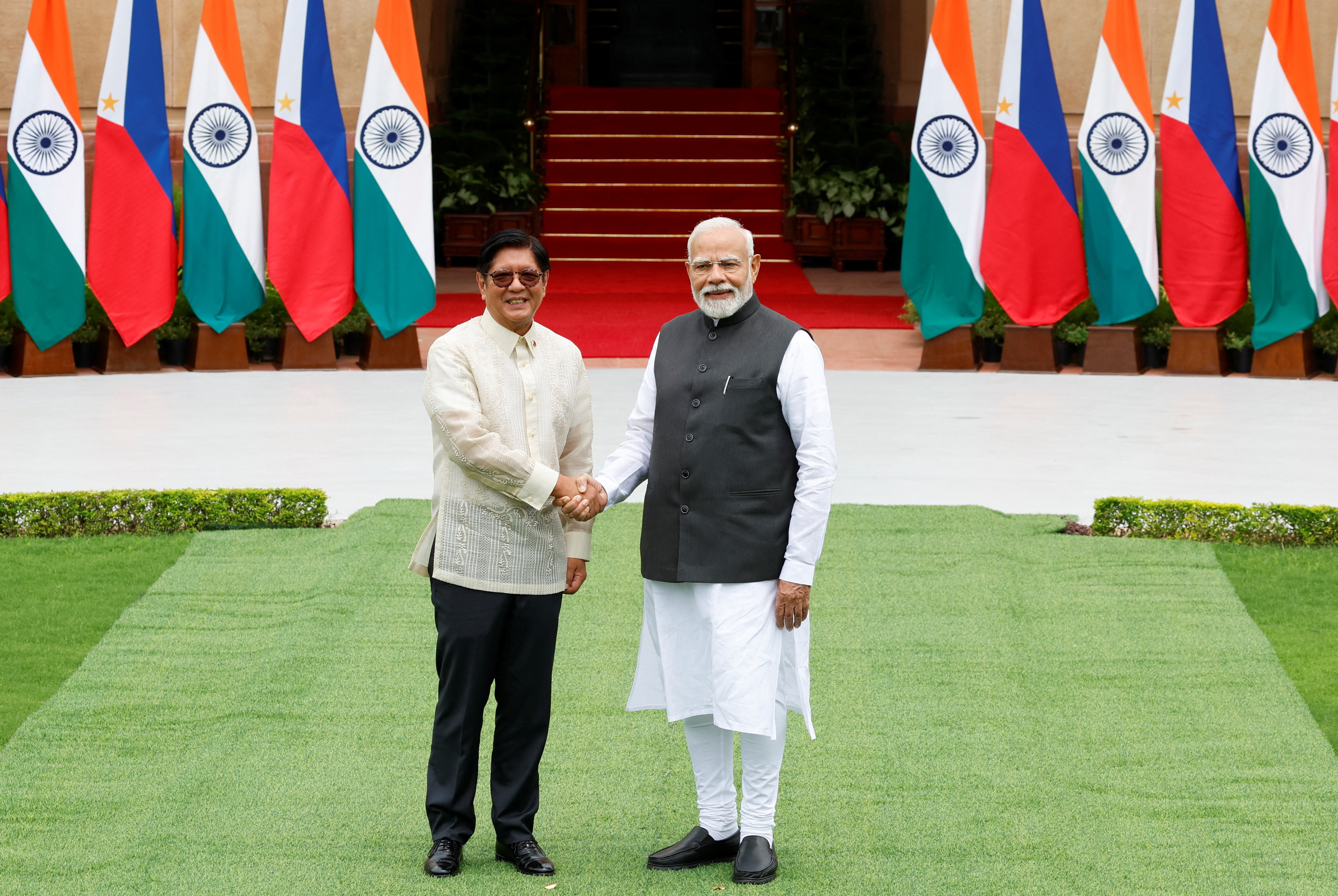 Philippine President Ferdinand Marcos Jr. visits India