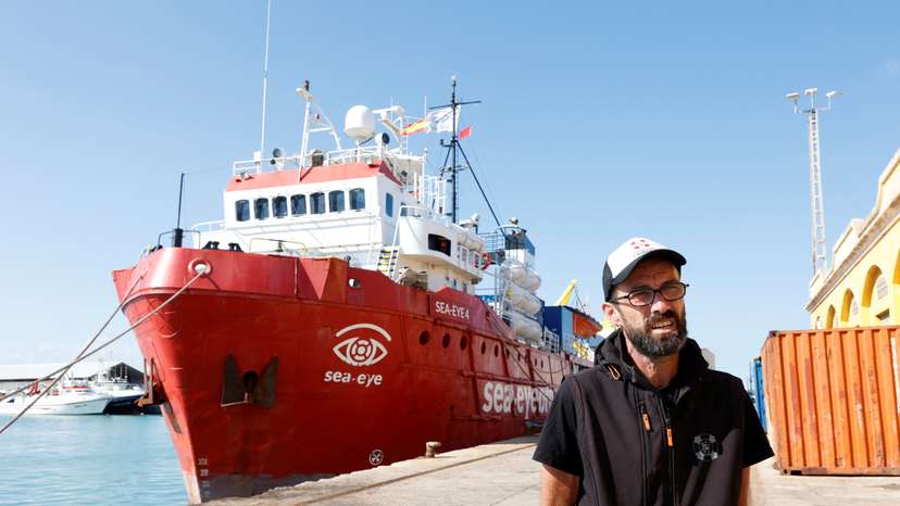 Spanish town acting as 'rear guard' for charity boats rescuing migrants