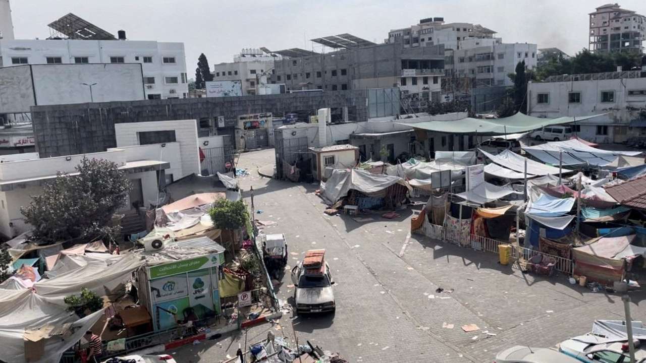 FILE PHOTO: Scenes from Al Shifa hospital amid Israel's ground operation in Gaza City