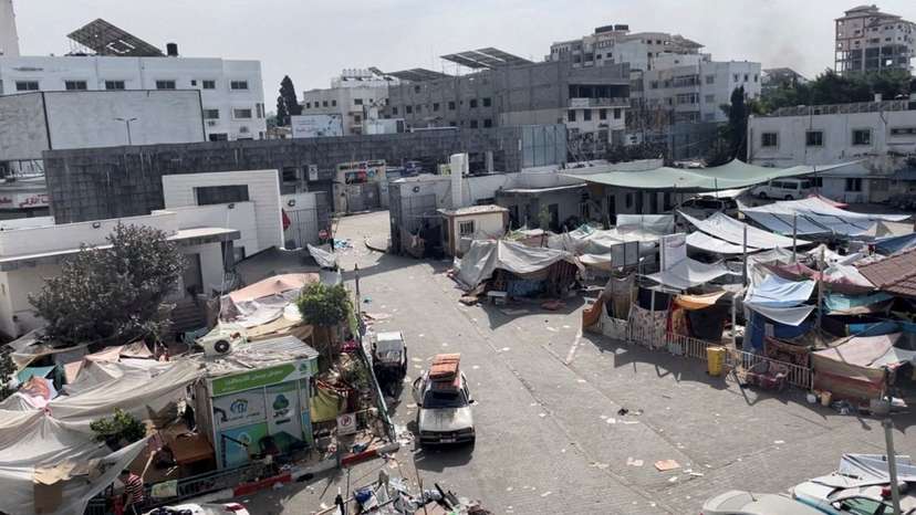 FILE PHOTO: Scenes from Al Shifa hospital amid Israel's ground operation in Gaza City