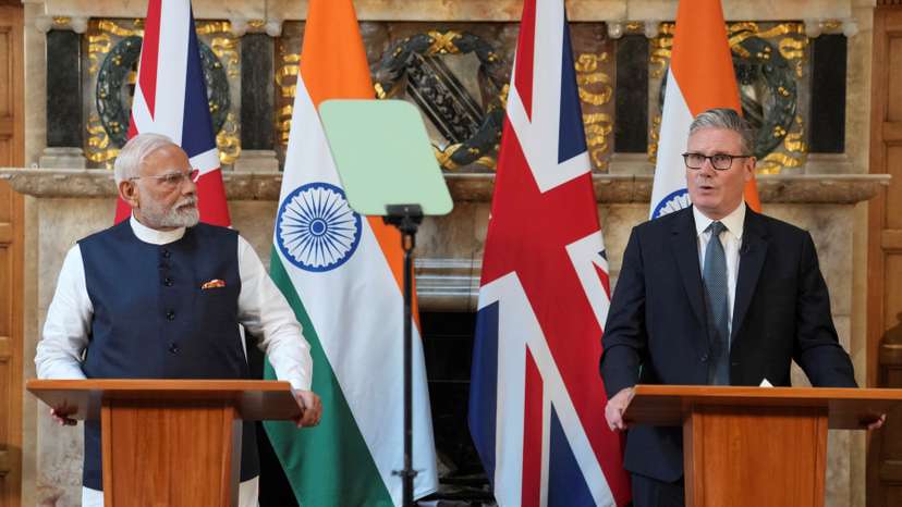 Indian PM Modi visits Britain