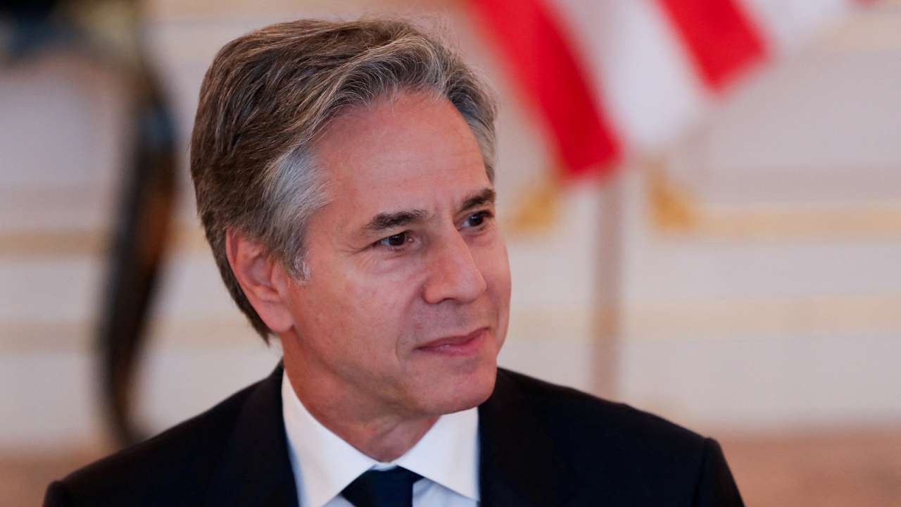 FILE PHOTO: U.S. Secretary of State Blinken visits the Czech Republic