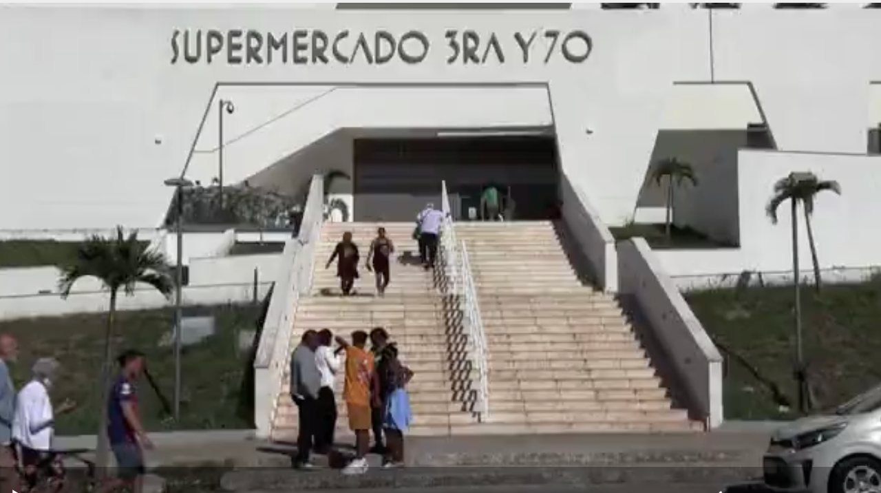 A storefront in Cuba