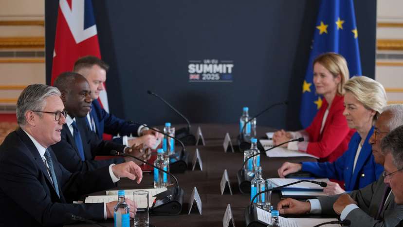 UK-EU Summit at Lancaster House in London