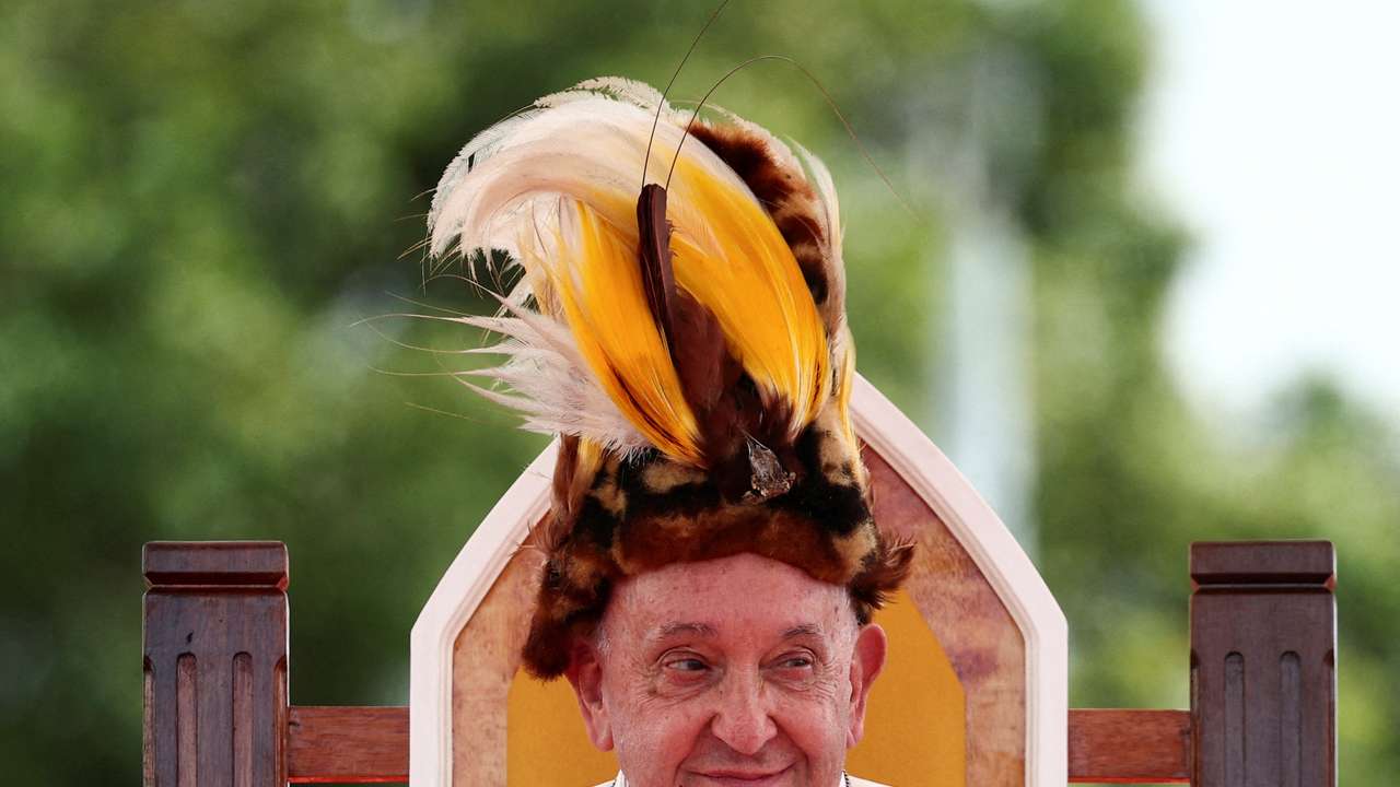 Pope Francis visits Papua New Guinea