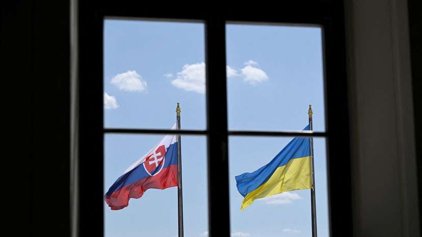 Ukraine's President Zelenskiy visits Slovakia