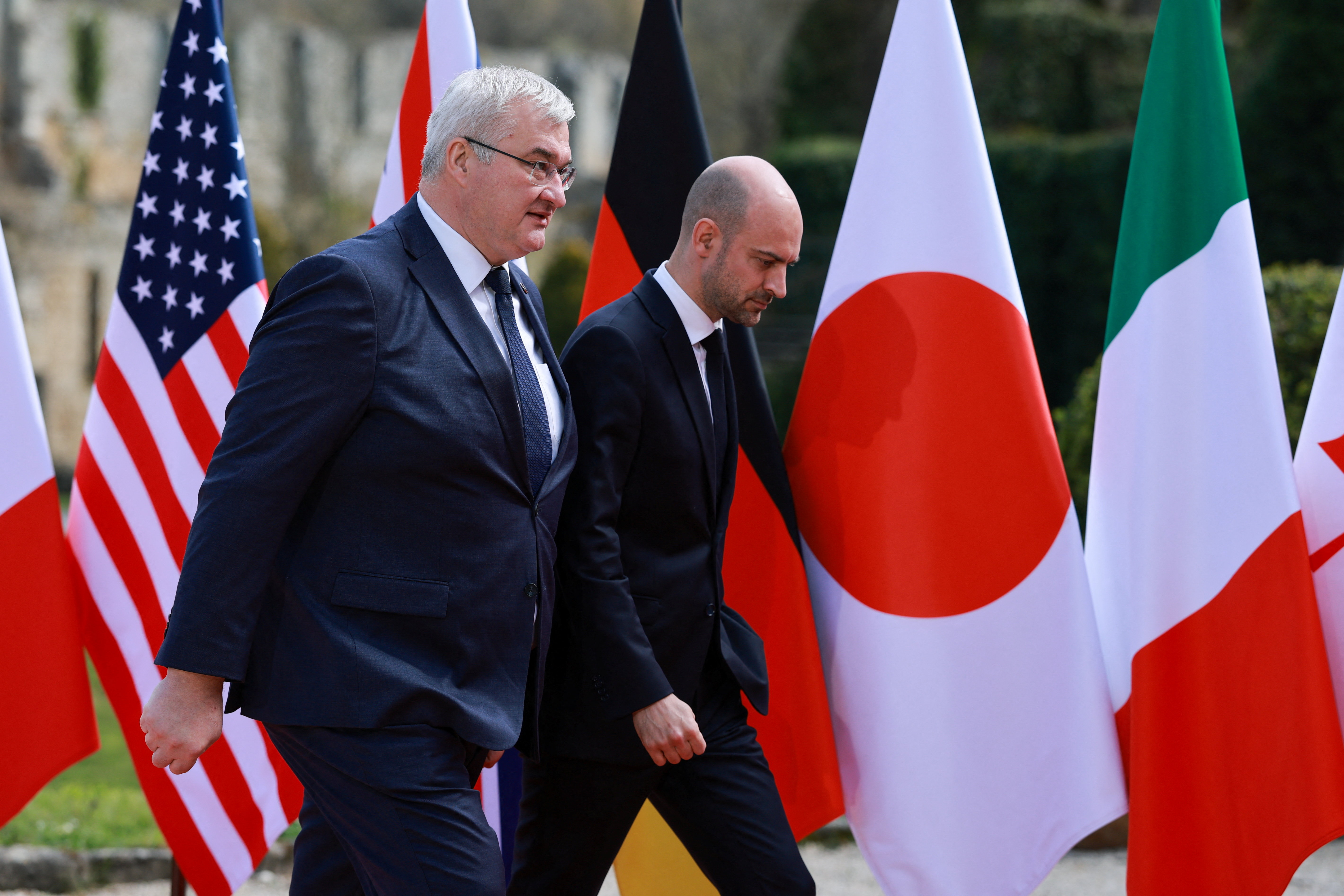 G7 foreign ministers meeting in France