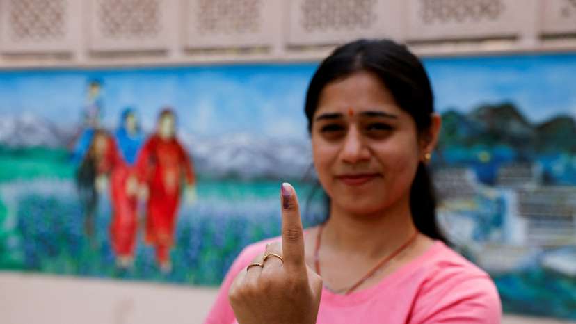 Voting in the fourth phase of India's general election