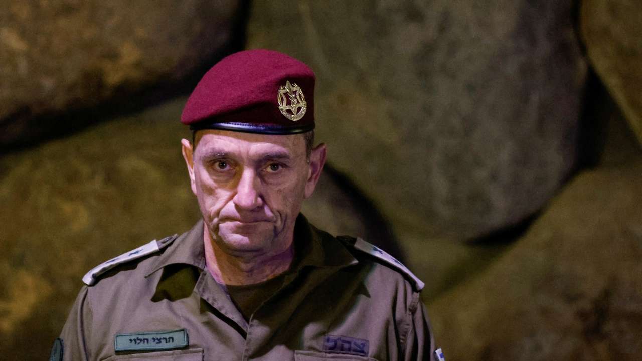 Ceremony to mark Israel's national Holocaust Remembrance Day, in Jerusalem