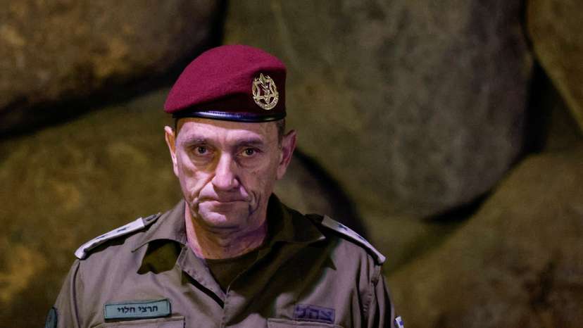 Ceremony to mark Israel's national Holocaust Remembrance Day, in Jerusalem