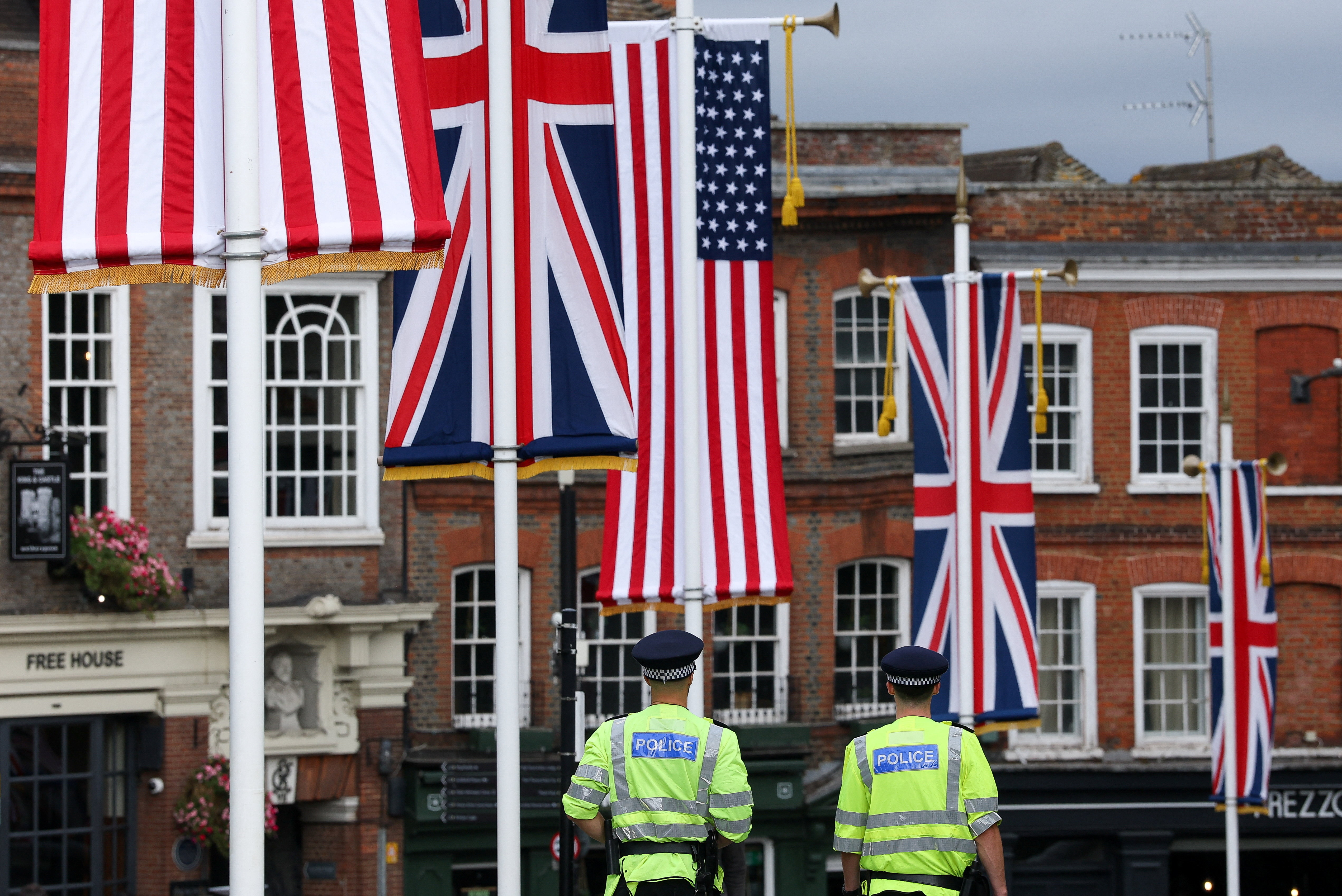 U.S. President Trump's state visit to Britain