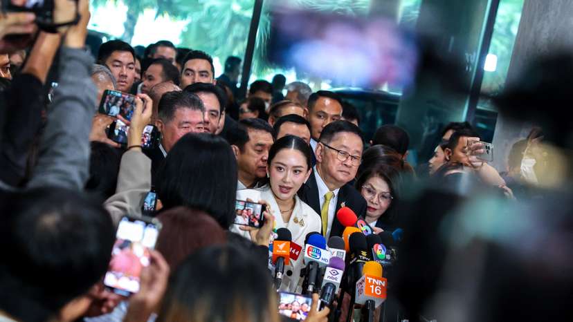 Thai PM faces censure motion as opposition takes aim at father's influence