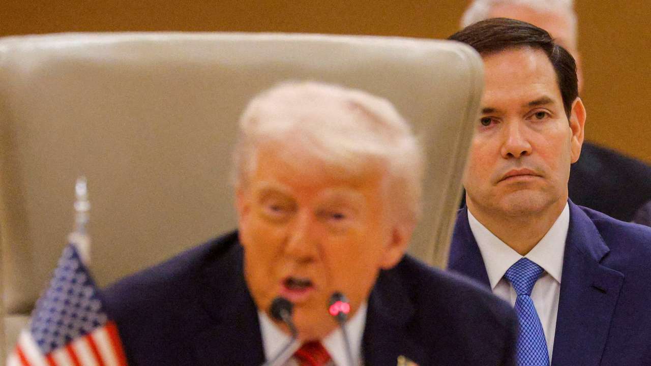 U.S. President Trump attends a GCC summit in Riyadh