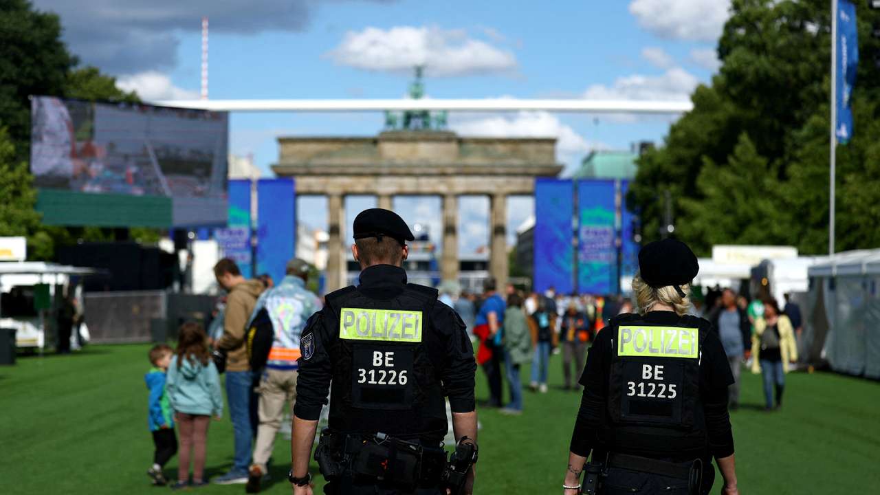 FILE PHOTO: Opening of Berlin Fan Mile of UEFA Euro 2024