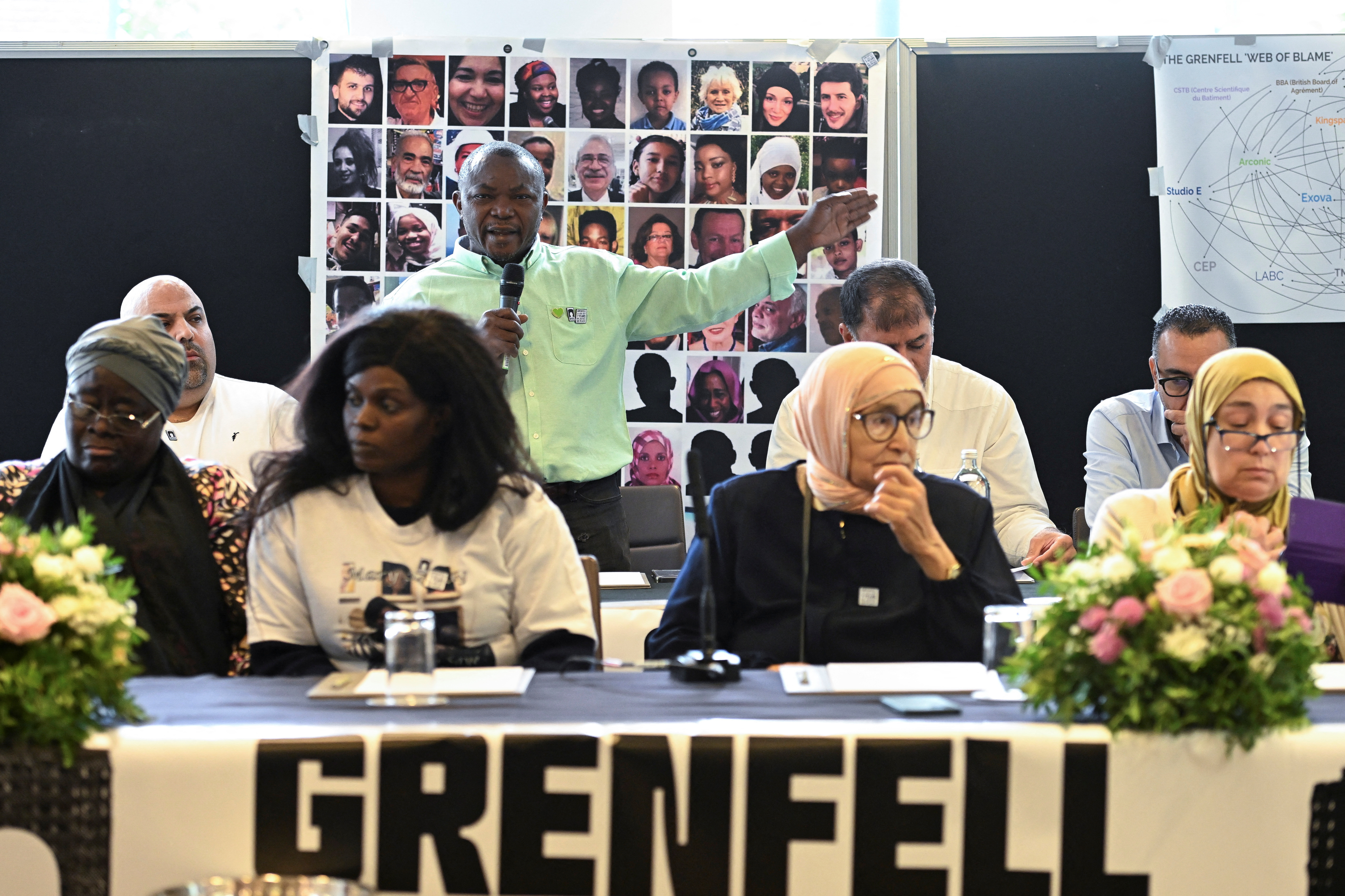 Grenfell families hold press conference as inquiry comes to an end