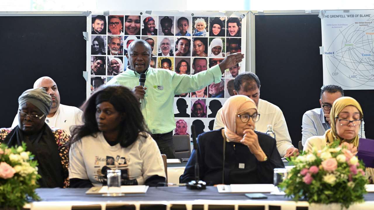 Grenfell families hold press conference as inquiry comes to an end