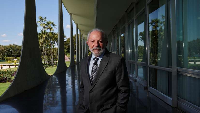 Exclusive interview with Brazil's President Luiz Inacio Lula da Silva in Brasilia