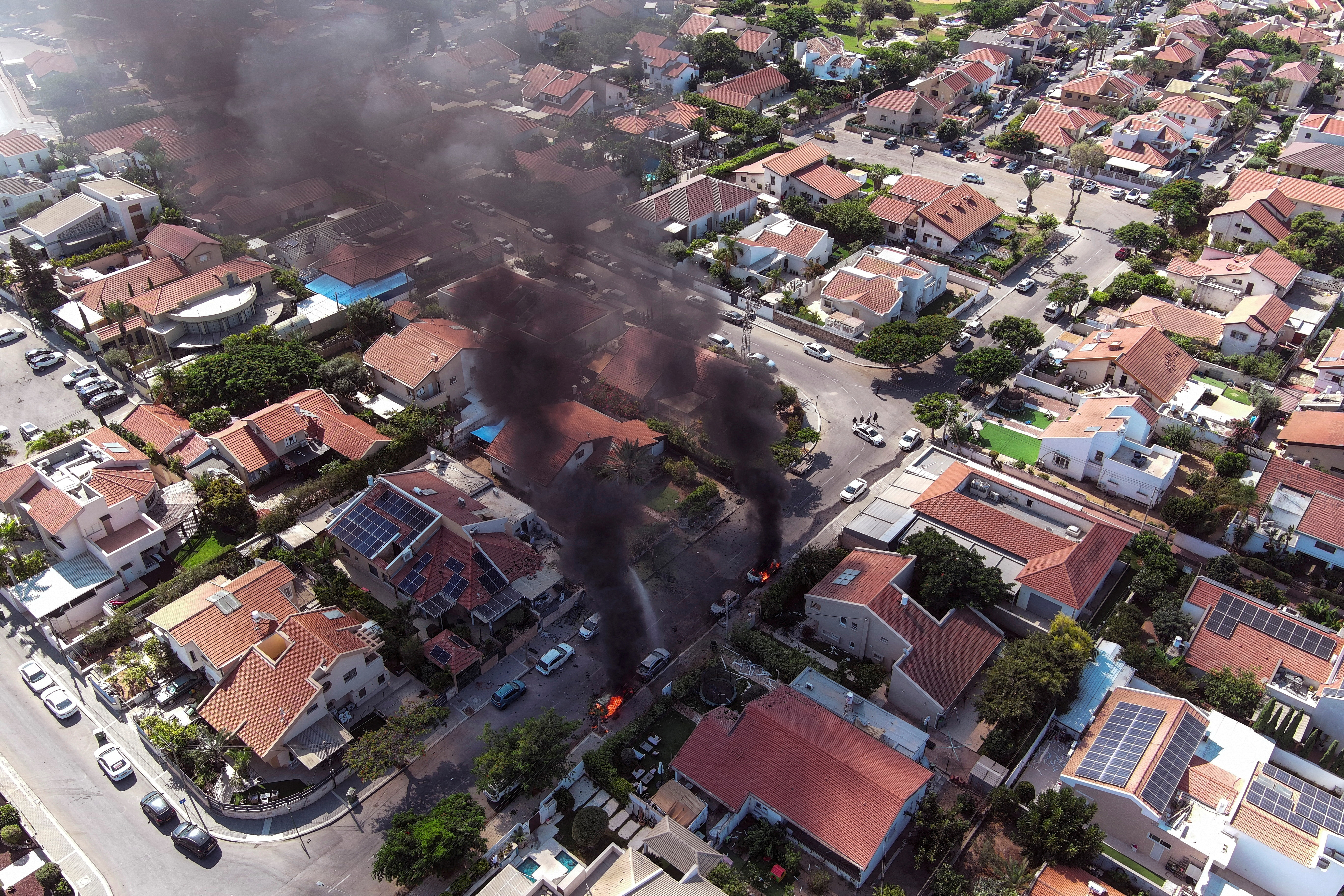 Rocket barrages launched towards Israel from Gaza