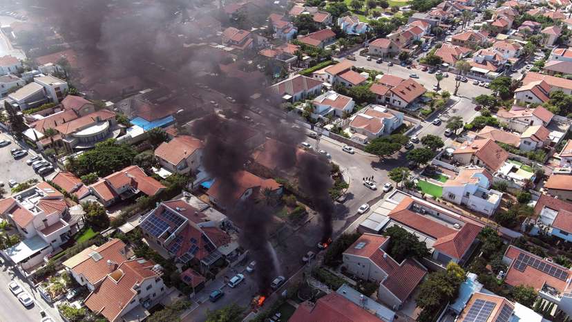 Rocket barrages launched towards Israel from Gaza