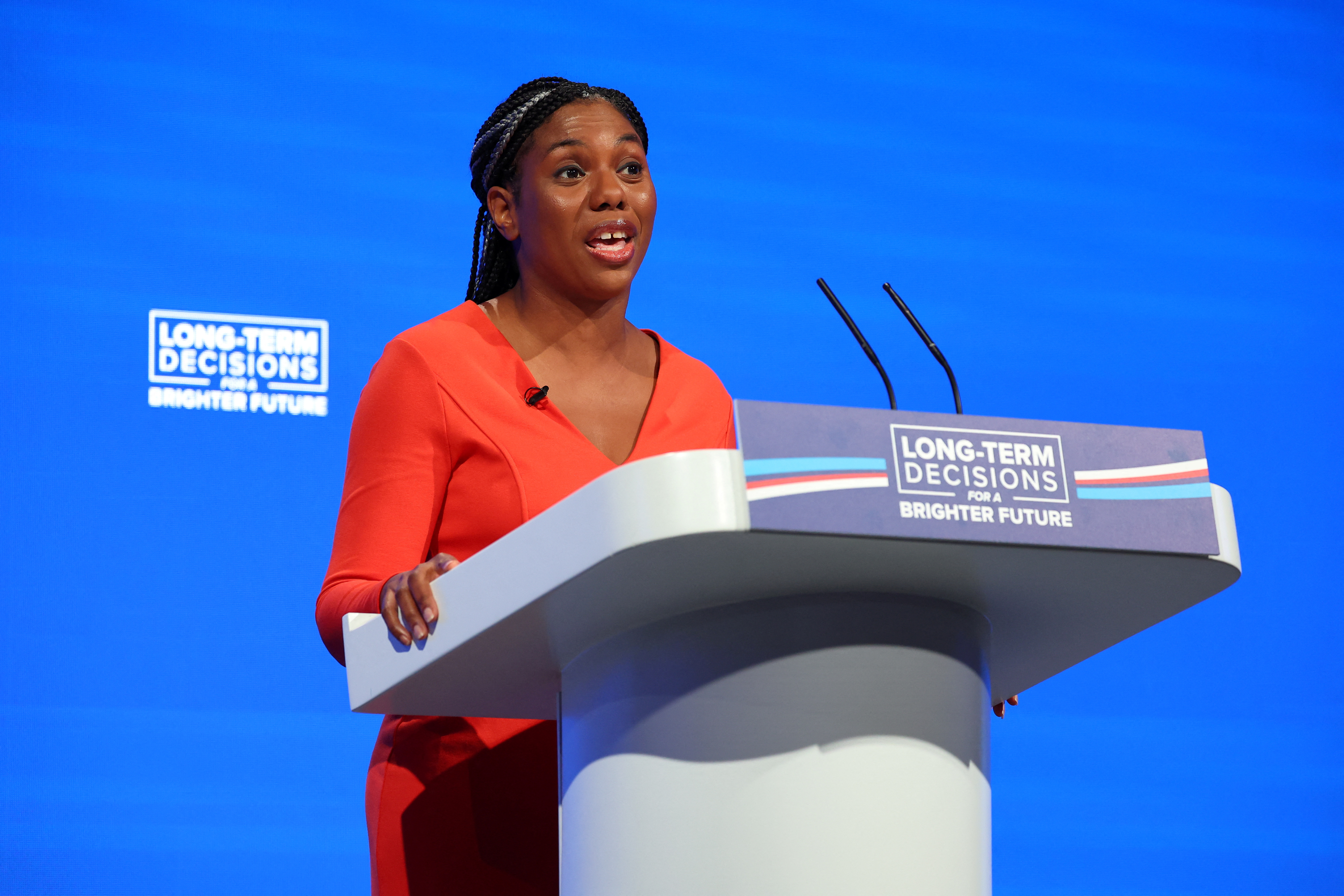 FILE PHOTO: Britain's Conservative Party's annual conference in Manchester