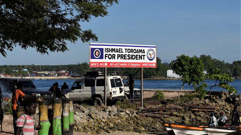 Former rebel military commander Ishmael Toroama