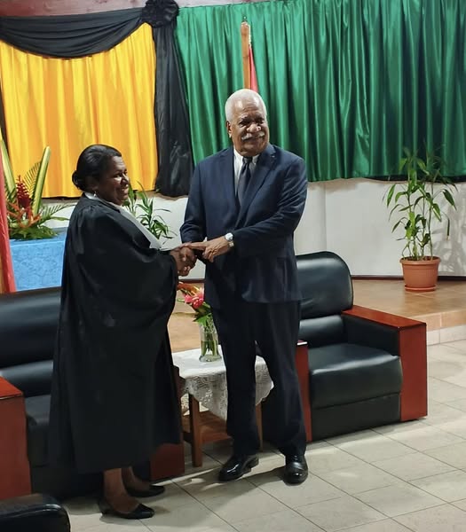 Angelyne Glenda Dovo Roy Vanuatu's first female Attorney General