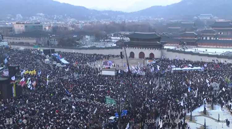 South Korea protests over president yoon