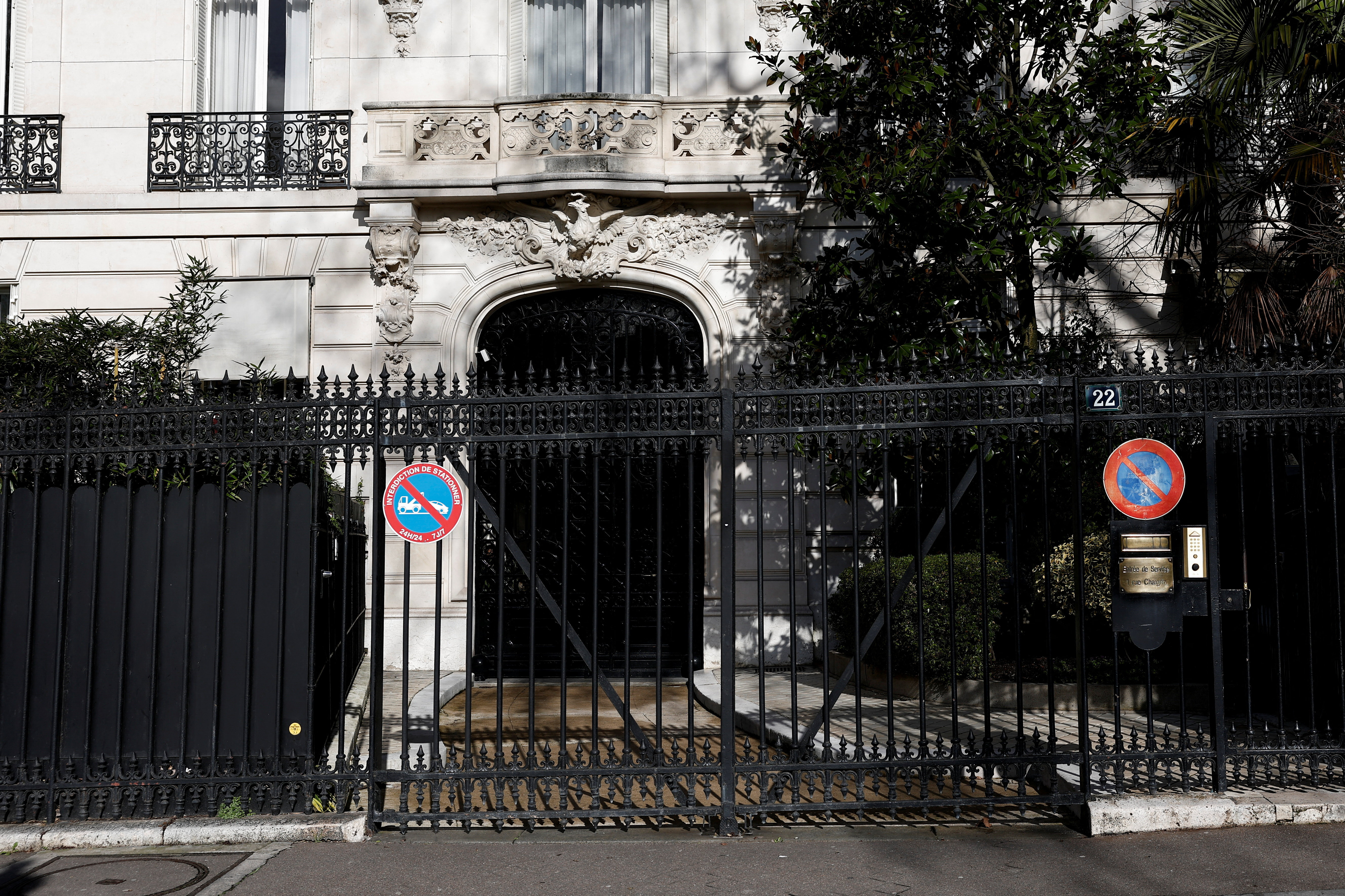 Former Home of Jeffrey Epstein in Paris