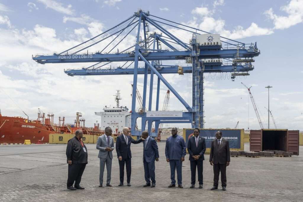 President Biden at the Port of Lobito