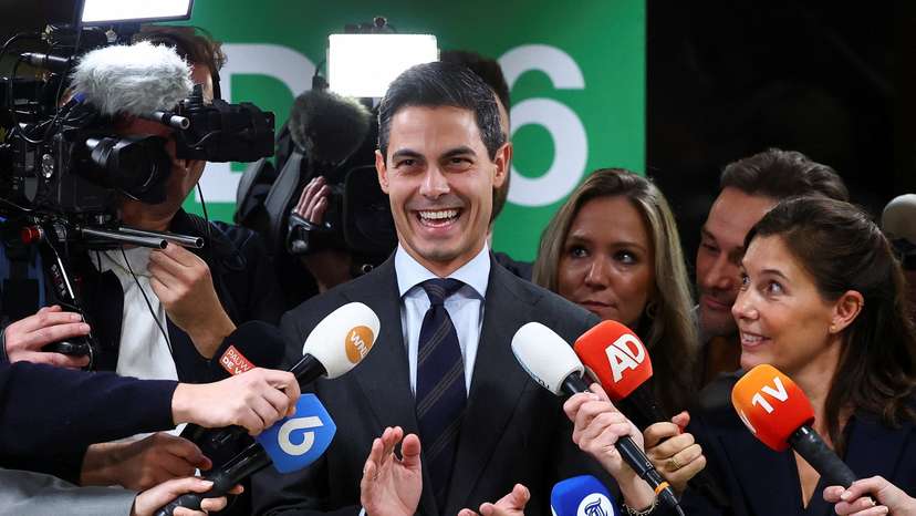 Dutch parliamentary elections, in The Hague