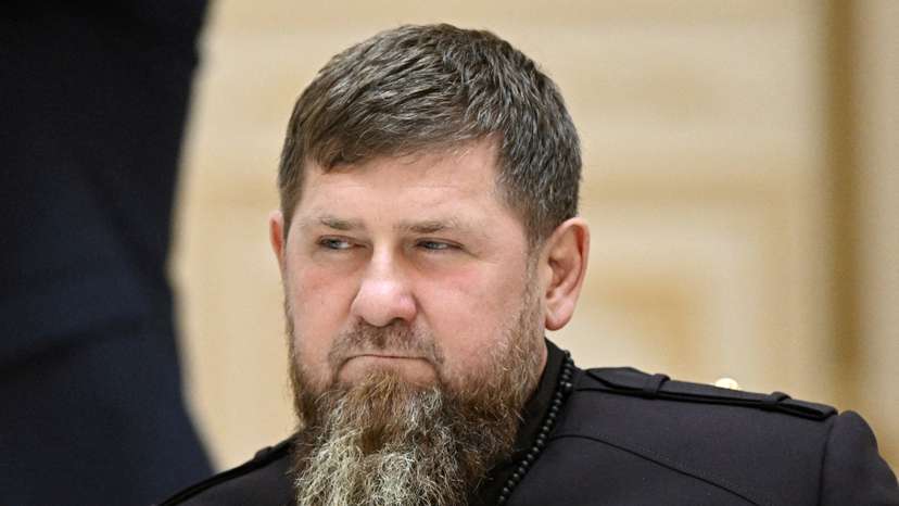 FILE PHOTO: Head of Russia's Chechen Republic Kadyrov attends a meeting of Russian President Putin and Uzbek President Mirziyoyev in Tashkent