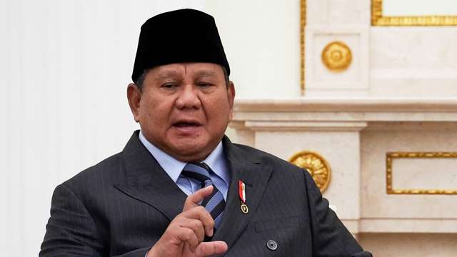Russian President Putin hosts Indonesian President Subianto for talks in Moscow