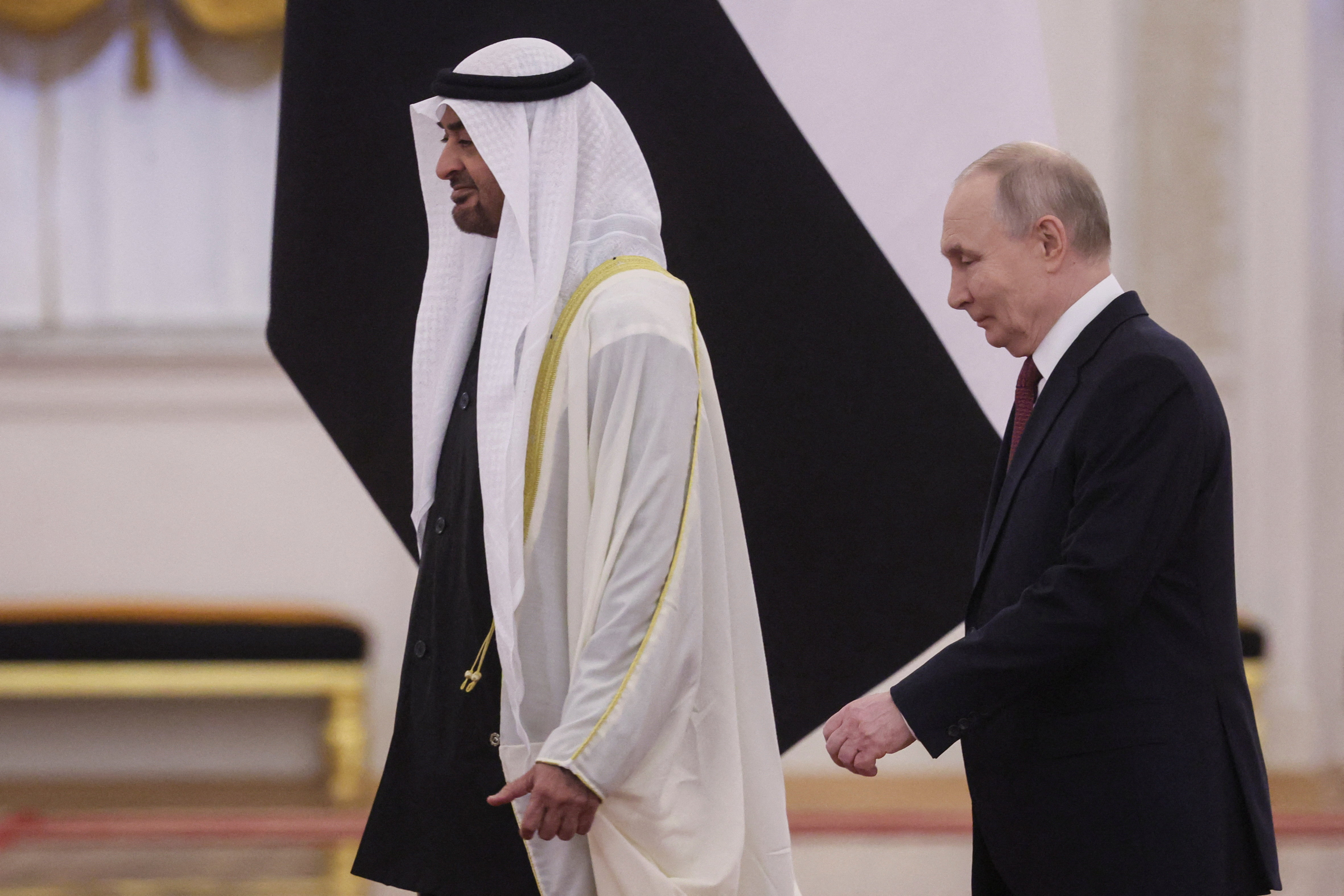 Russian President Putin to meet UAE President Sheikh Mohammed bin Zayed Al Nahyan