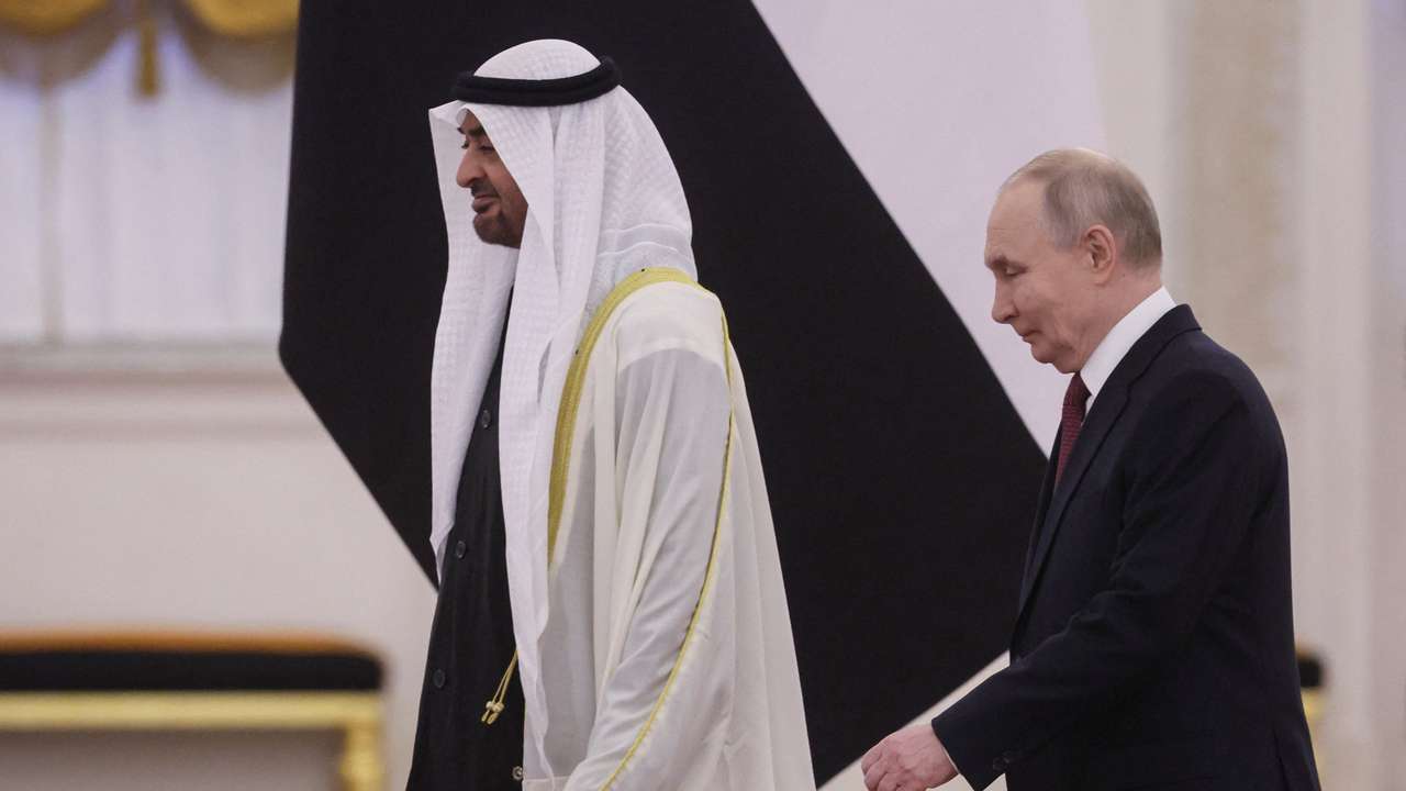 Russian President Putin to meet UAE President Sheikh Mohammed bin Zayed Al Nahyan